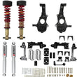 Load image into Gallery viewer, Belltech LOWERING KIT 2019+ GM Silverado / Sierra 1500 4WD All Cabs - 2-5in Fr / 6in R - Back View