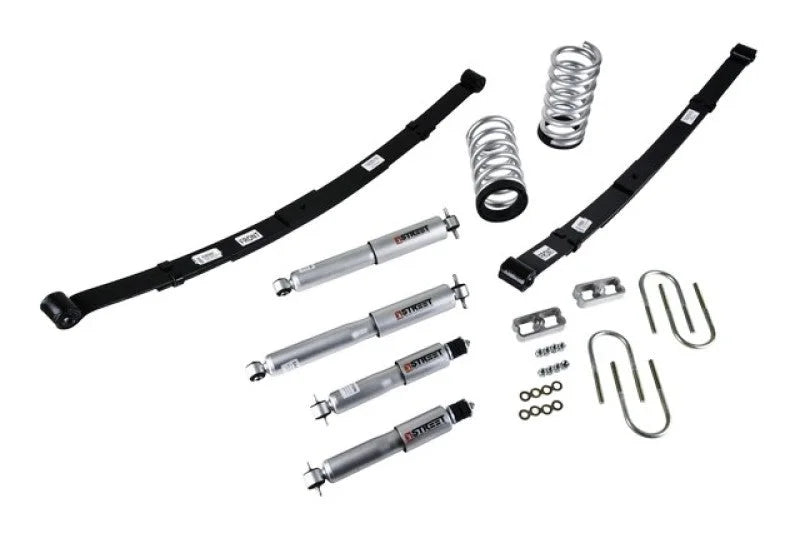 Belltech LOWERING KIT 82-93 S10 2inch-3inch/4inch SP SHOCKS - Side View