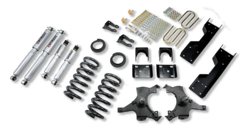 Belltech LOWERING KIT WITH SP SHOCKS - Back View