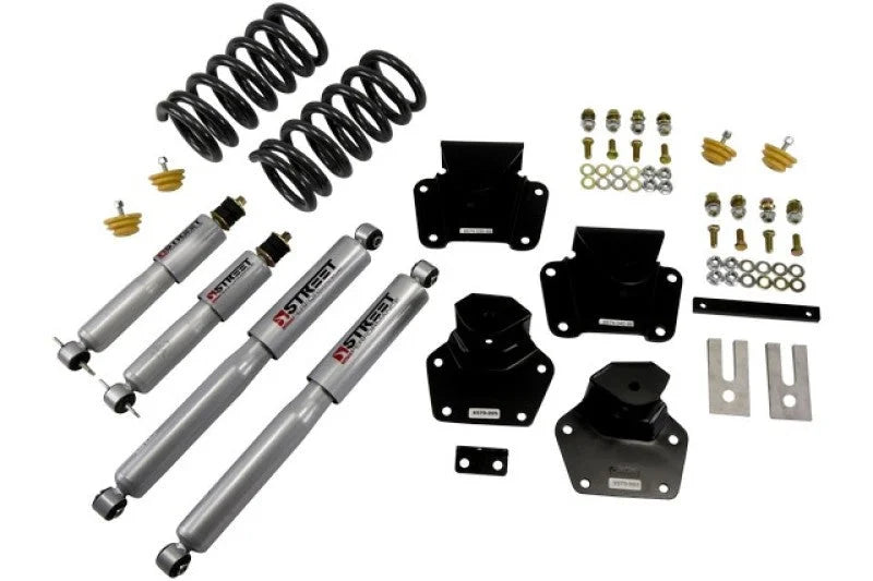 Belltech LOWERING KIT WITH SP SHOCKS - Side View