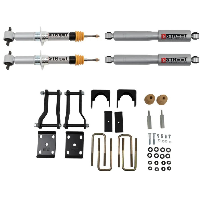 Belltech LOWERING Kit 2019+ Ford Ranger 2WD 2in Front/4in Rear - Main Product View