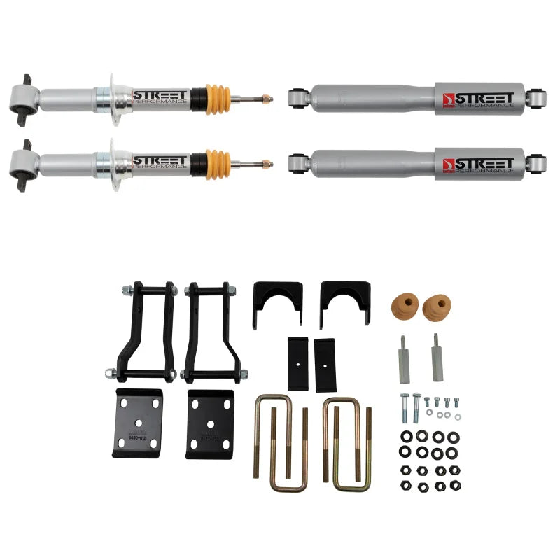 Belltech LOWERING Kit 2019+ Ford Ranger 4WD 2in Front/4in Rear - Main Product View