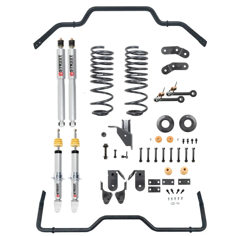 Belltech Lowering Kit 2019+ Ram 1500 2WD/4WD 1-3in F / 4-5in R - Main Product View