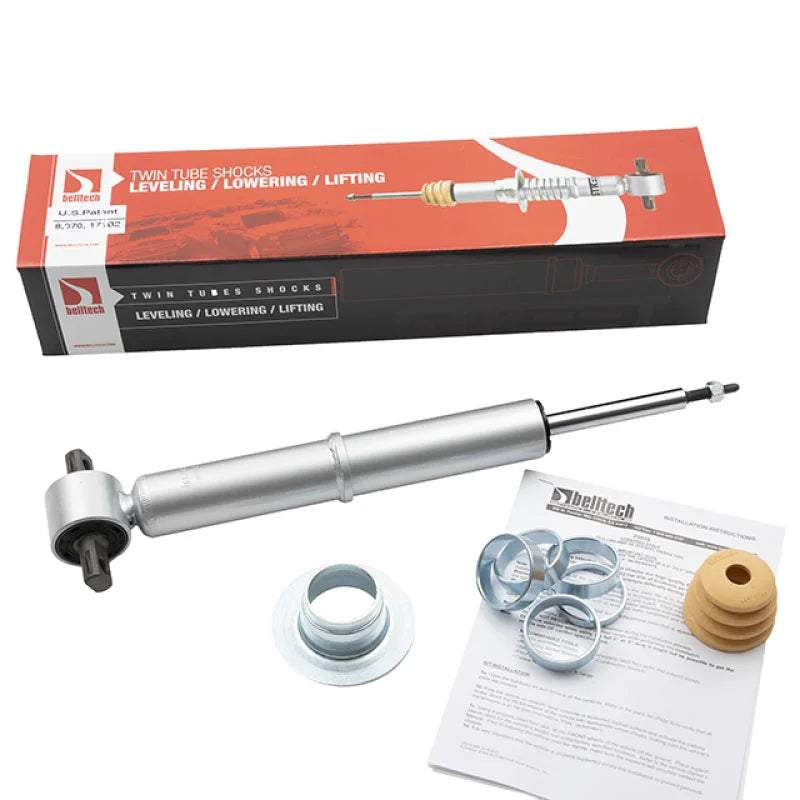 Belltech Lowering Strut 2019 Chevrolet Silverado 0in to - 2in - Side View