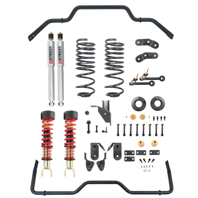 Belltech Performance Handling Kit 2019+ Ram 1500 2WD/4WD 1-3in F / 4-5in R - Main Product View