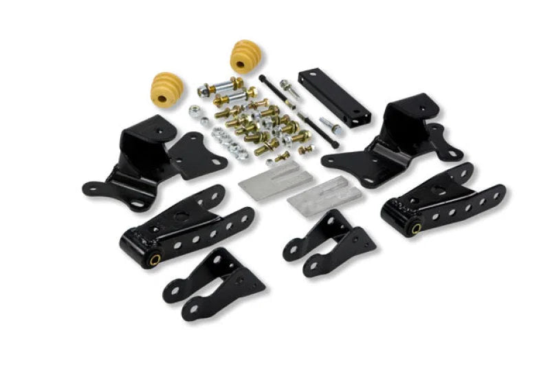 Belltech SHACKLE AND HANGER KIT 88-96 GM C-2500 4inch - Back View