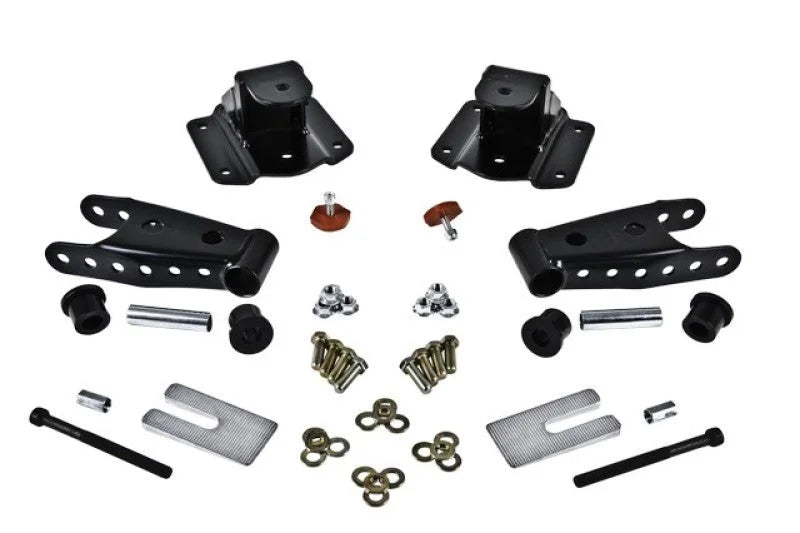 Belltech SHACKLE AND HANGER KIT 94-00 Dodge RAM 2500 4inch - Main Product View