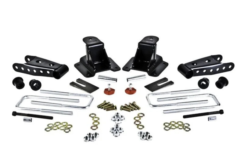 Belltech SHACKLE AND HANGER KIT 94-00 Dodge RAM 3500 4inch - Main Product View