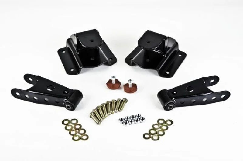 Belltech SHACKLE AND HANGER KIT 94-99 RAM 1500 StdCab 4inch - Main Product View