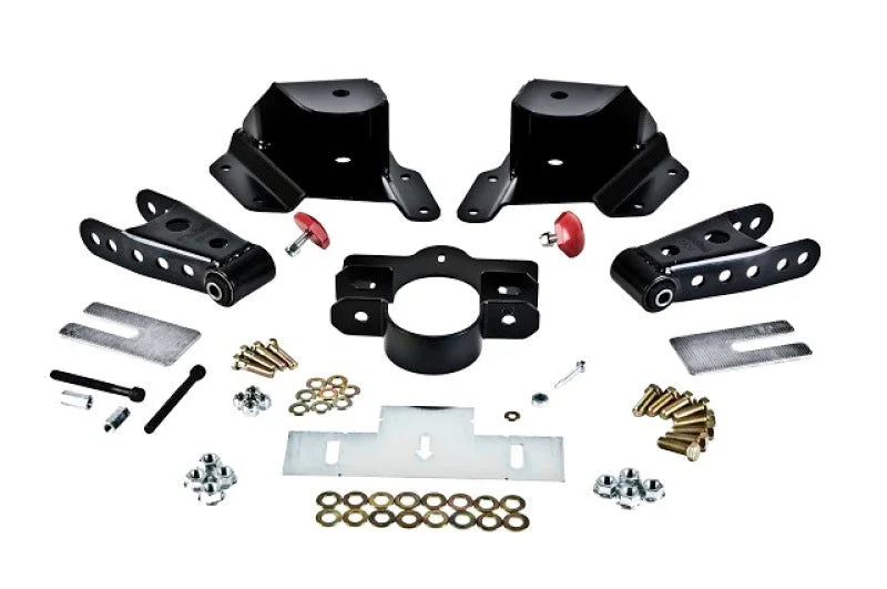 Belltech SHACKLE AND HANGER KIT 99-06 GM/GMC 1500 EXT CAB 3inch - Main Product View