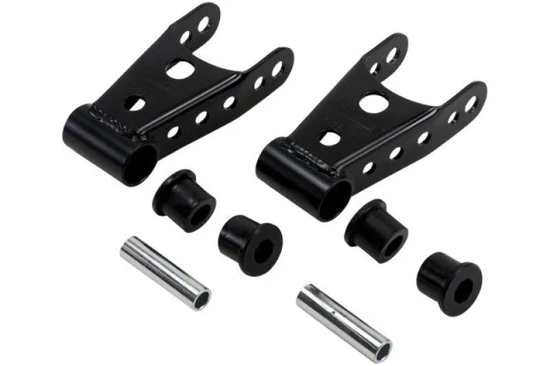 Belltech Shackle kit 2011+ Chevrolet Silverado/Sierra 3/4 Ton Pickup 1in Rear Drop - Main Product View