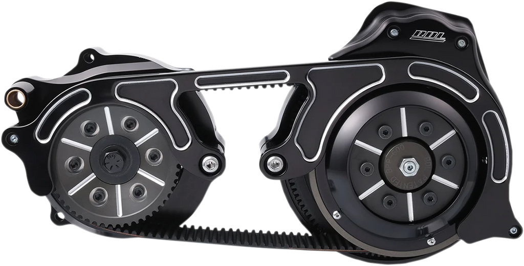 Belt Drives 2" Drive Belt - Chrome TC2PB-2-C - Side View