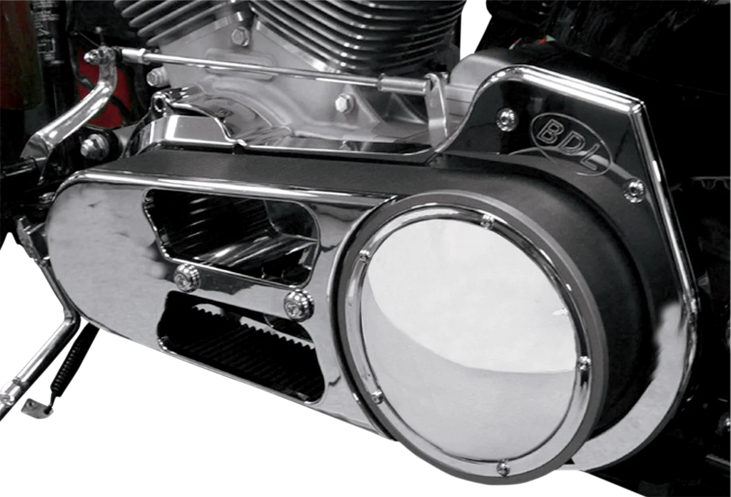 Belt Drives 2.75" Drive Belt - Chrome EVO-8SC - Side View