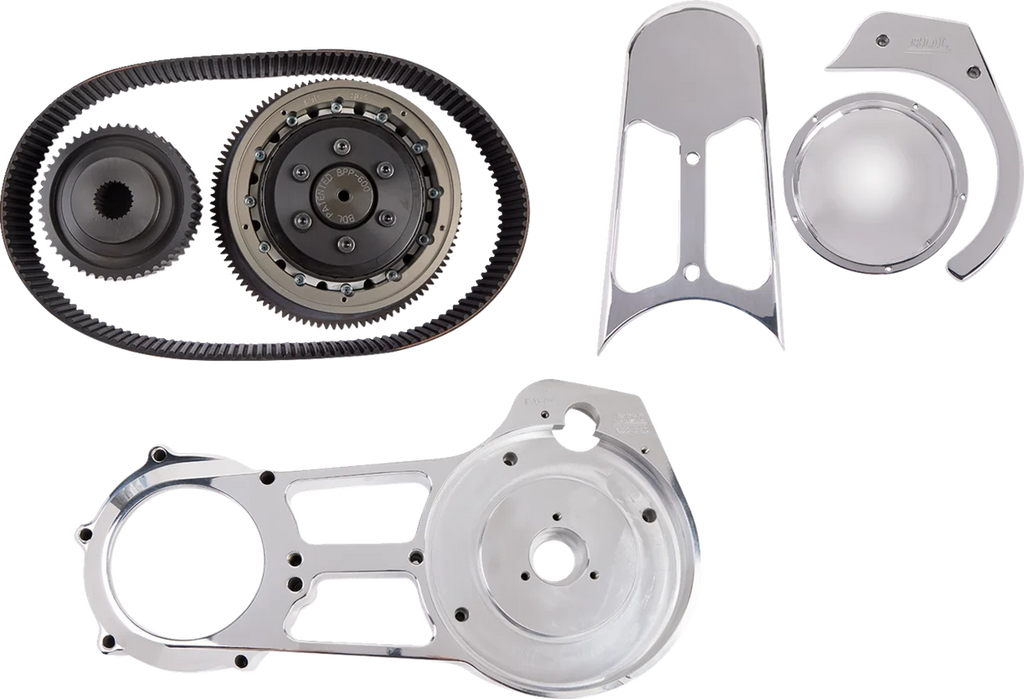 Belt Drives 2.75" Drive Belt - Polished EVO-8S - Main Product View
