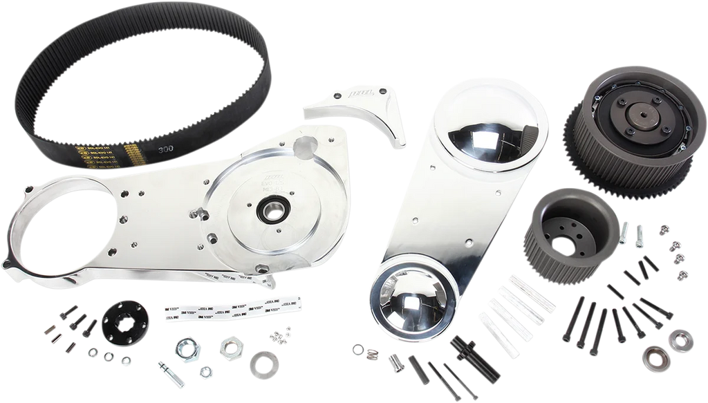Belt Drives 3" Belt Drive EVOB-122S - Side View