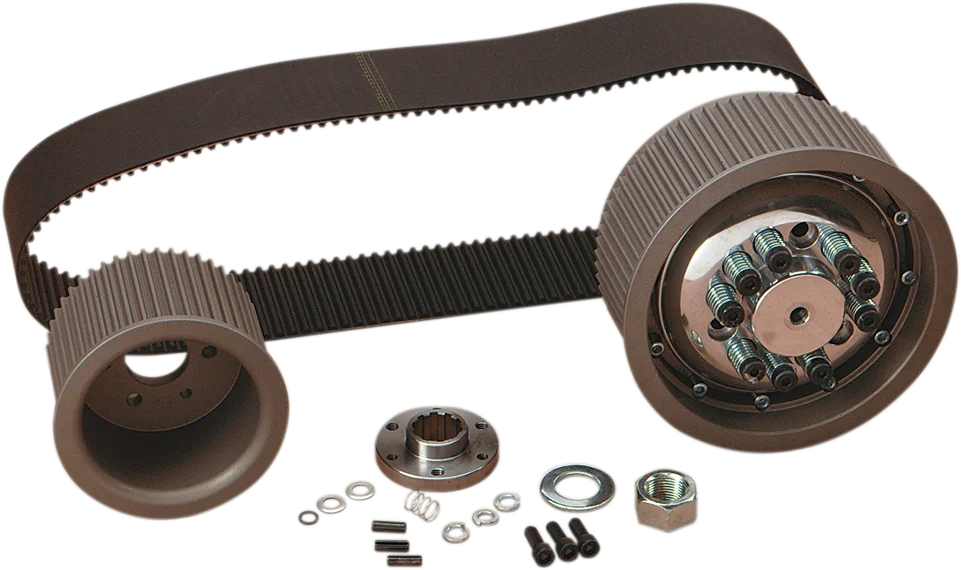 Belt Drives 3"/8mm Belt Drive with Clutch EV-76-47S - Side View