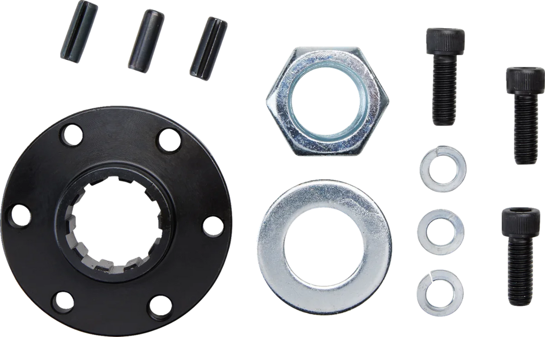 Belt Drives 8mm/1.5" Primary Belt Drive - Kick Start - '65-'78 62-40SK-3 - Side View