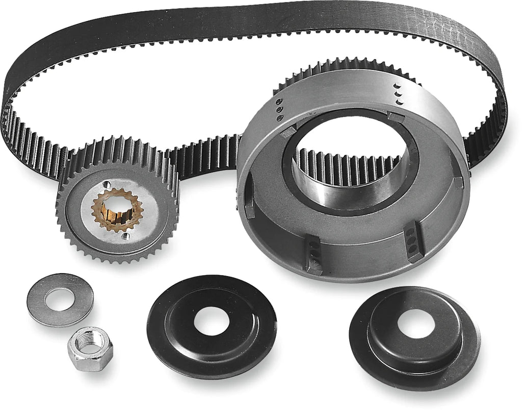 Belt Drives 8mm/1.5" Primary Belt Drive - Kick Start - '79-'84 61-41SK-4 - Side View