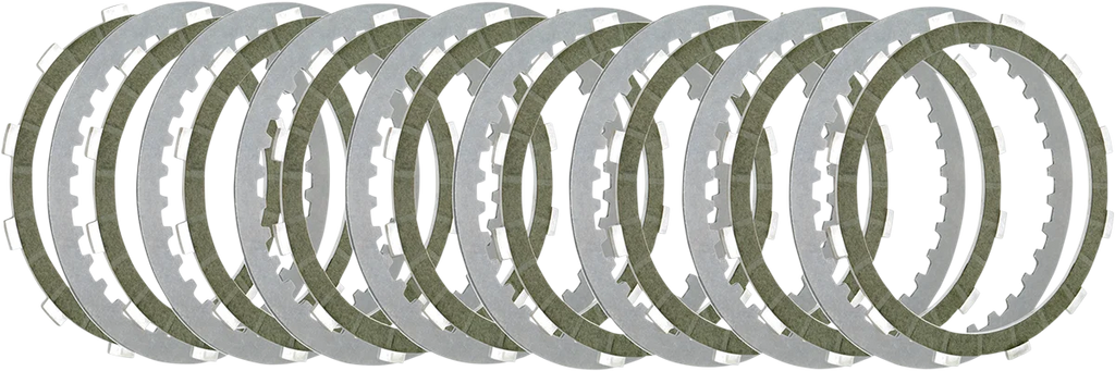 Belt Drives Clutch Plates - '98-'17 Big Twin BTX-14 - Main Product View