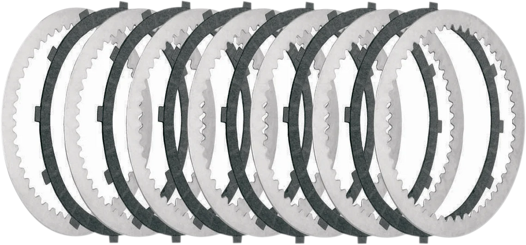 Belt Drives Clutch Plates - '98-'17 Big Twin BTX-14 - Side View