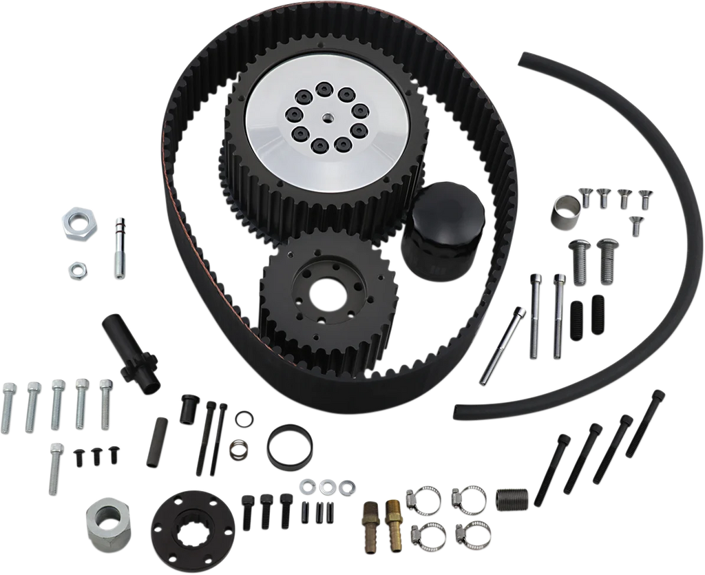 Belt Drives Monster Belt Drive with Side Guard - 3/8" TF-1000 - Side View