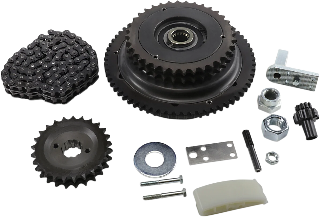 Belt Drives Primary Drive System - Electric Start CD-1-70 - Side View