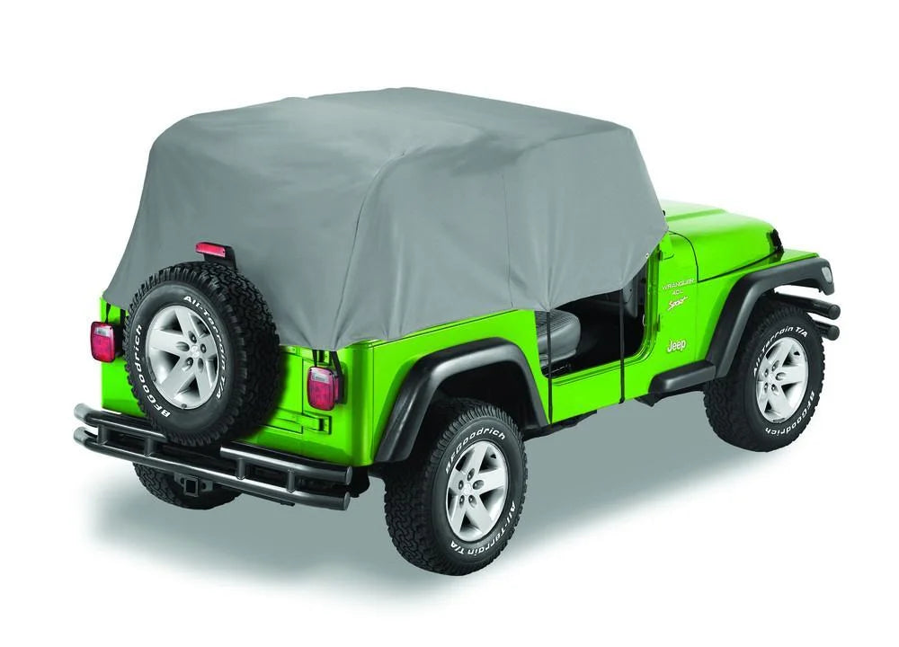 Bestop All Weather Cover (Charcoal / Gray) 81035-09 fits 1976-1986 Jeep CJ7 / 1987-1991 Jeep Wrangler YJ
