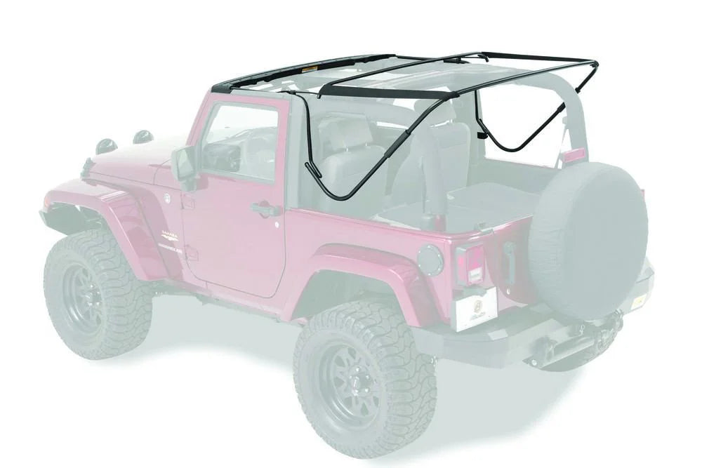 Bestop Bow & Frame Hardware Kit (Factory Style Replacement) 55000-01 fits 2007-2017 Jeep Wrangler
