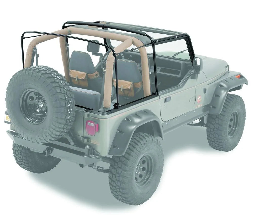 Bestop Bow & Frame Hardware Kit (Factory Style Replacement) 55004-01 fits 1988-1995 Jeep Wrangler