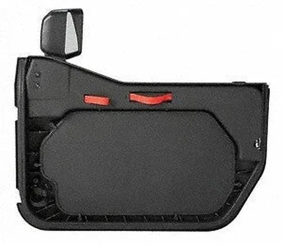 Bestop Core Doors (Front Right Lower Door, Black) 587.28 fits 2007-2017 Jeep Wrangler - Side View
