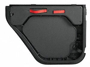 Bestop Core Doors (Rear Left Lower Door, Black) 587.31 fits 2007-2017 Jeep Wrangler - Main Product View