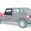Load image into Gallery viewer, Bestop Element Upper Doors - (Front Doors; Black Diamond) 51805-35 fits 2007-2017 Jeep Wrangler
