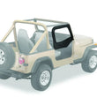 Load image into Gallery viewer, Bestop Fabric Door Skins (Black Diamond) 53121-35 fits 1997-2006 Jeep Wrangler