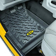Load image into Gallery viewer, Bestop Floor Mats - Front (Black) 51509-01 fits 1997-2006 Jeep Wrangler