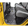 Load image into Gallery viewer, Bestop Floor Mats - Rear (Black) 51504-01 fits 2007-2017 Jeep Wrangler - Main Product View