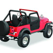 Load image into Gallery viewer, Bestop Full Fabric Doors - (Black Crush) 51778-01 fits 1976-1986 Jeep CJ7