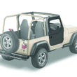 Load image into Gallery viewer, Bestop Full Fabric Doors - (Black Diamond) 51789-35 fits 1997-2006 Jeep Wrangler
