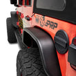 Load image into Gallery viewer, Bestop Granite Series(TM) Fender Flares - Rear (Black) 49661-01 fits 2018-2022 Jeep Wrangler - Main Product View