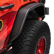 Load image into Gallery viewer, Bestop Granite Series(TM) Fender Flares - Rear (Black) 49661-01 fits 2018-2022 Jeep Wrangler - Side View