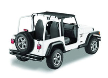 Load image into Gallery viewer, Bestop Header Bikini (Black Denim) 52525-15 fits 1997-2002 Jeep Wrangler TJ