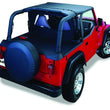 Load image into Gallery viewer, Bestop Header Bikini (Black Diamond) 52528-35 fits 2003-2006 Jeep Wrangler TJ