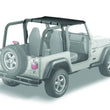 Load image into Gallery viewer, Bestop Header Bikini (Black Diamond) 52532-35 fits 2003-2006 Jeep Wrangler TJ