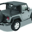 Load image into Gallery viewer, Bestop Header Bikini (Black Diamond) 52580-35 fits 2007-2009 Jeep Wrangler JK 2-Door