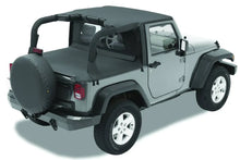 Load image into Gallery viewer, Bestop Header Bikini (Black Diamond) 52580-35 fits 2007-2009 Jeep Wrangler JK 2-Door