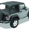 Load image into Gallery viewer, Bestop Header Bikini (Black Diamond) 52585-35 fits 2007-2009 Jeep Wrangler JK 2-Door