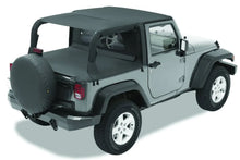 Load image into Gallery viewer, Bestop Header Bikini (Black Diamond) 52585-35 fits 2007-2009 Jeep Wrangler JK 2-Door