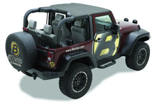 Load image into Gallery viewer, Bestop Header Bikini (Black Diamond) 52586-35 fits 2010-2017 Jeep Wrangler JK 2-Door