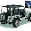 Load image into Gallery viewer, Bestop Header Bikini (Mesh) 52532-11 fits 2003-2006 Jeep Wrangler TJ