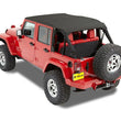 Load image into Gallery viewer, Bestop Header Safari Cable Style Bikini - '10-18 Wrangler JK 4-Door (Black Diamond) 52594-35