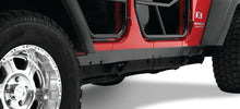 Load image into Gallery viewer, Bestop HighRock 4x4 Rocker Trim - 07-18 Wrangler JK 2-Door Exc. Rubicon (Black) 42950-01
